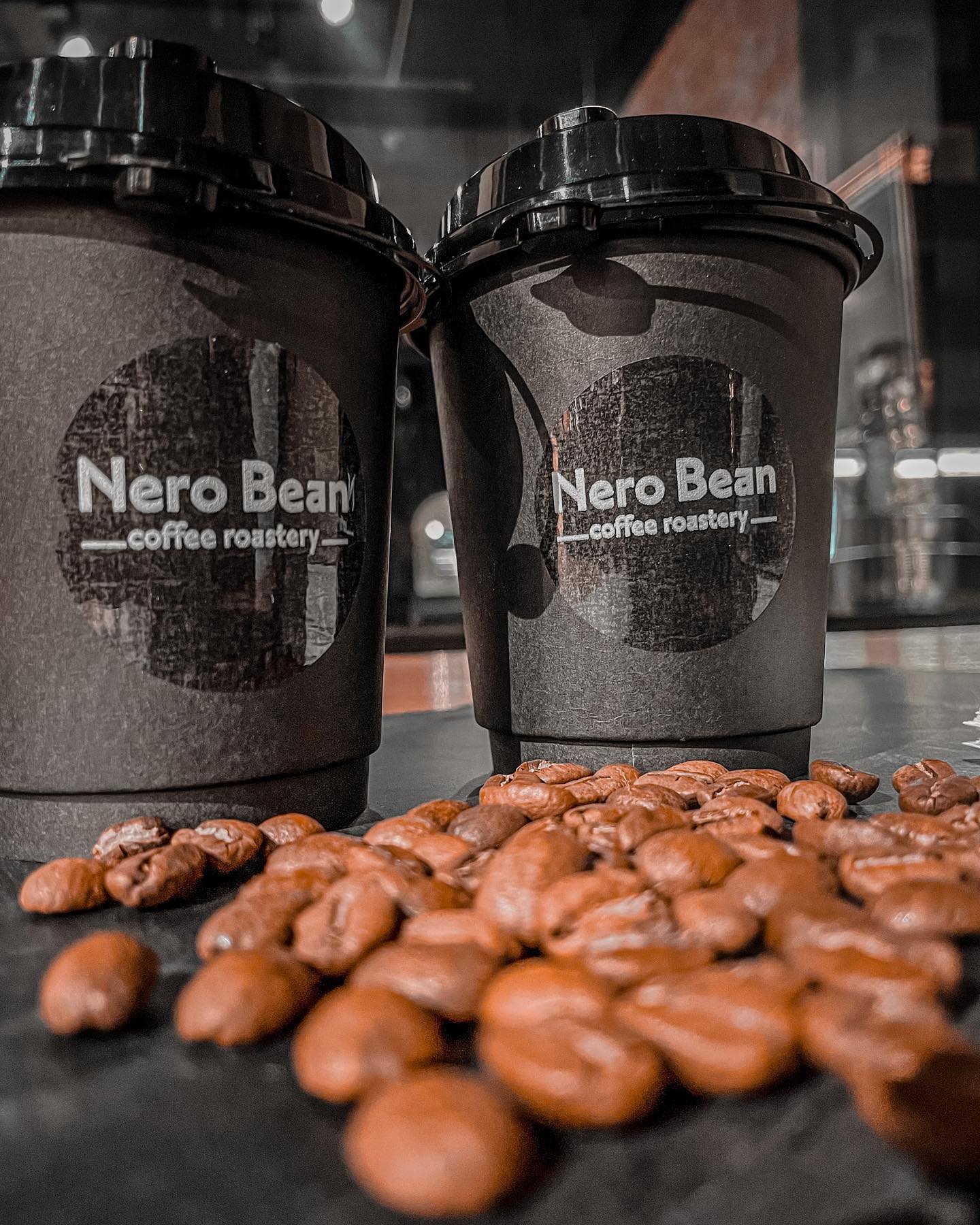 black cups of nero bean